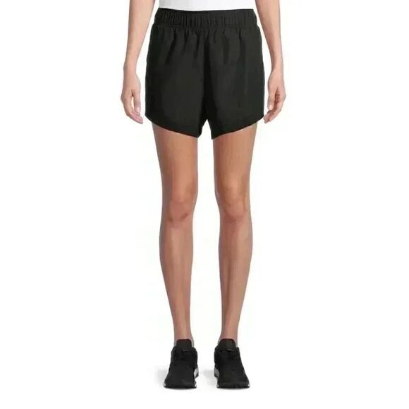 Athletic Works Dri-Works Women's Black Nylon Running Shorts w Brief NEW NWT - Picture 7 of 10
